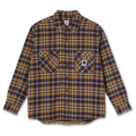 Polar Skate Co. Ανδρικό πουκάμισο Flannel Shirt (Plum)